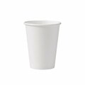Solo Cup Co 412WN-2050 PEC 12 oz White Hot Cup, 1000PK 412WN-2050  (PEC)